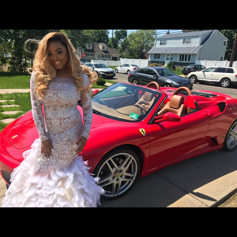 White Prom Dress